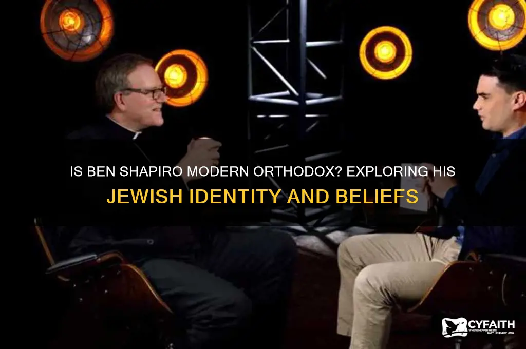 is ben shapiro modern orthodox