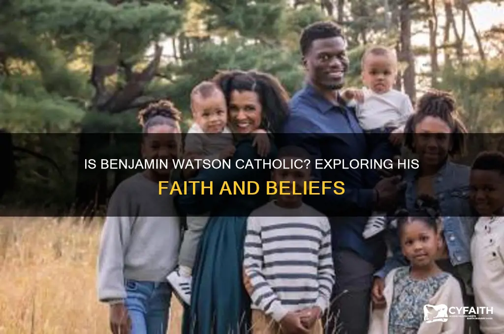 is benjamin watson catholic