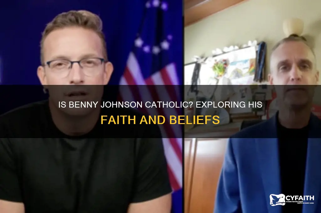 is benny johnson catholic