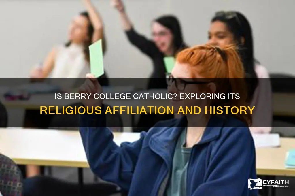 is berry college catholic