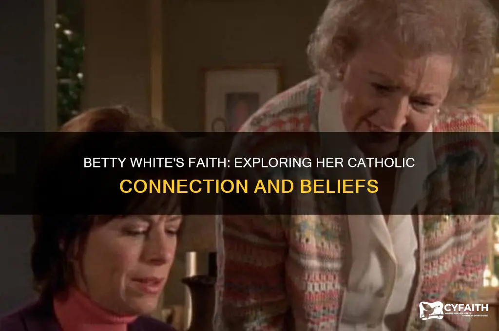 is betty white catholic