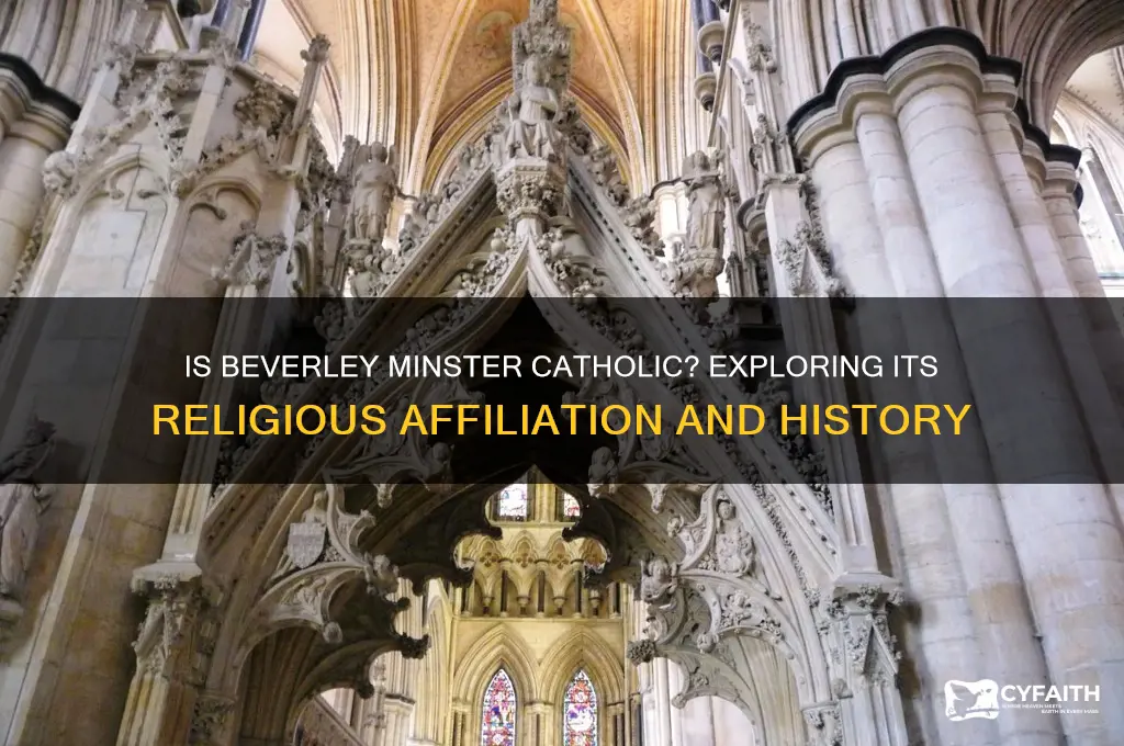 is beverley minster catholic
