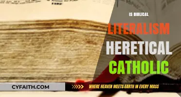 Biblical Literalism vs. Catholic Tradition: Heresy or Misinterpretation?