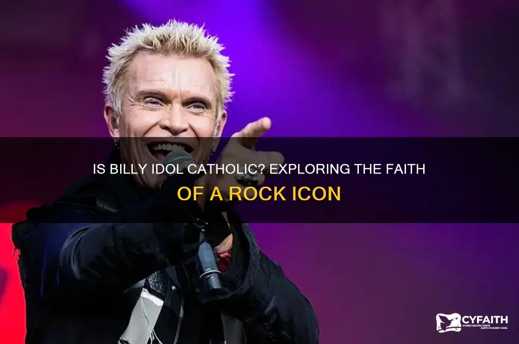is billy idol catholic