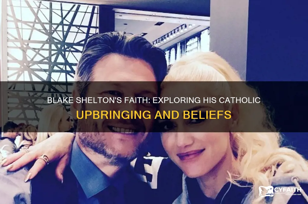 is blake sheldon catholic