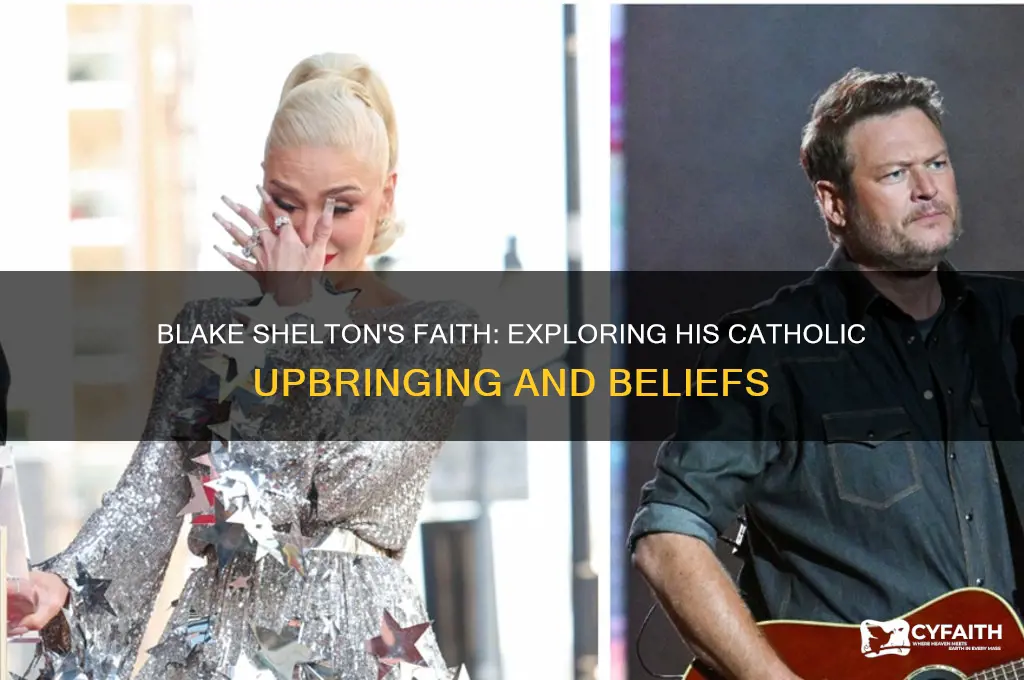 is blake shelton catholic