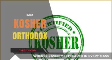 Is BLP Kosher Orthodox? Exploring Certification and Dietary Laws