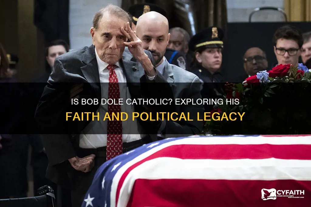 is bob dole a catholic