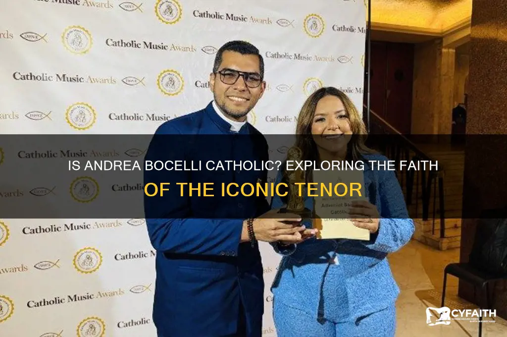 is bocelli catholic