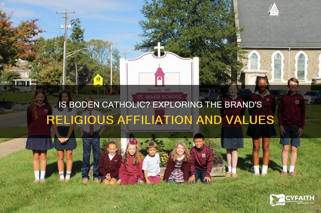 is boden catholic