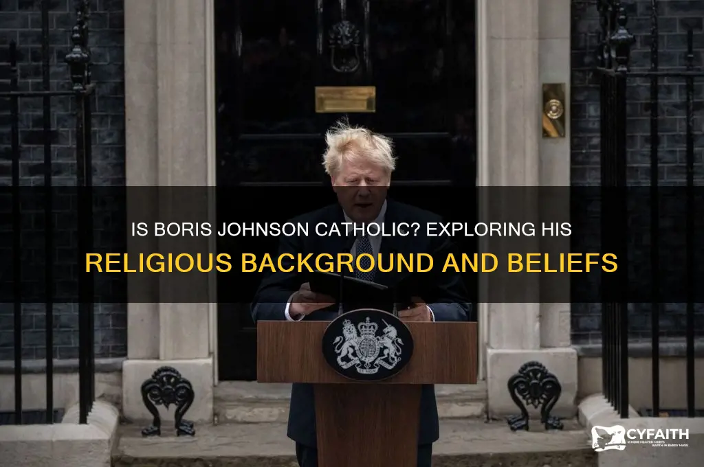 is boris johnson a catholic
