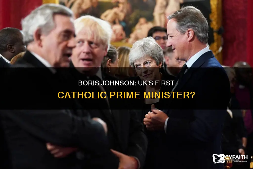 is boris johnson the first catholic prime minister