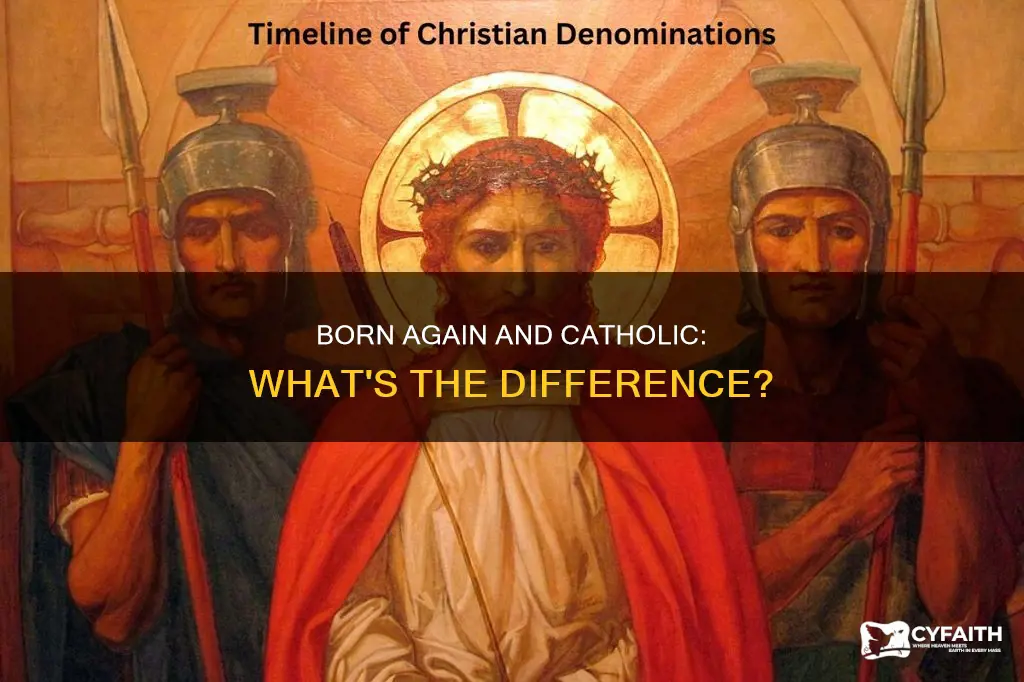 is born again and catholic the same