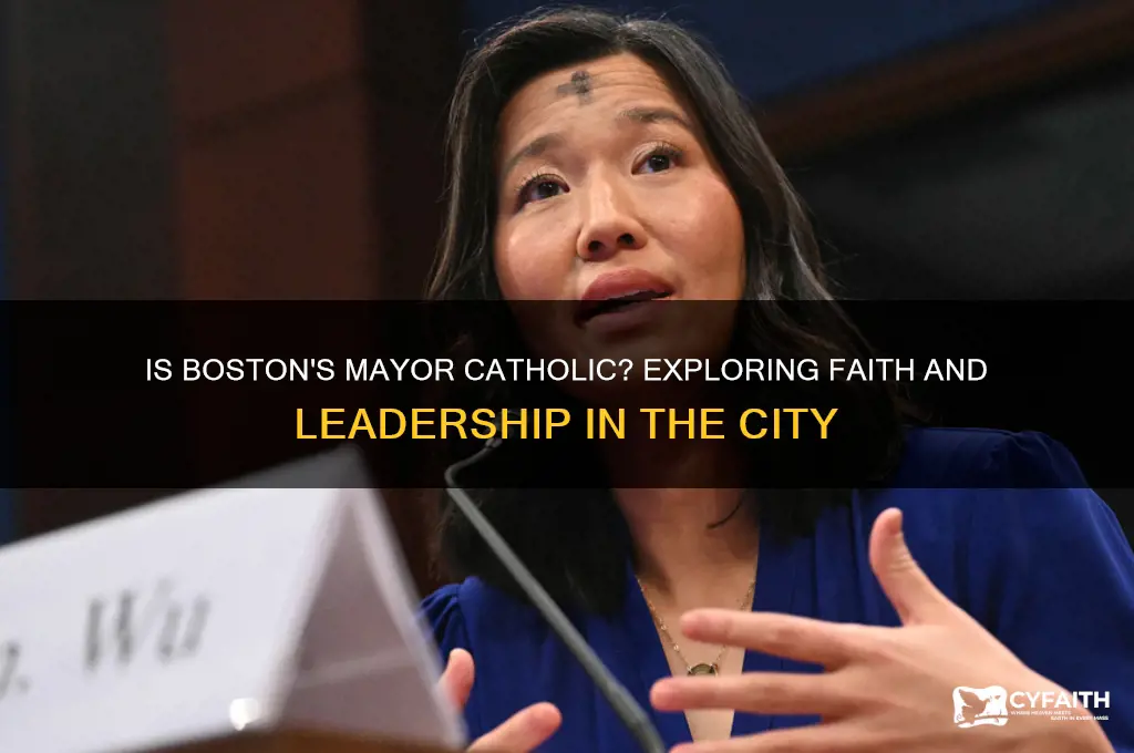 is boston mayor catholic