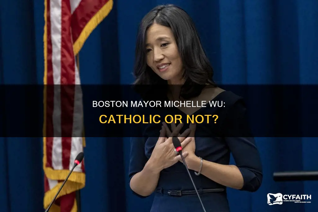 is boston mayor michelle wu catholic