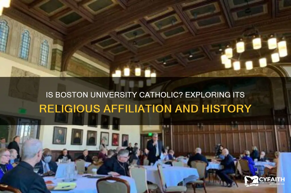 is boston universtiy catholic