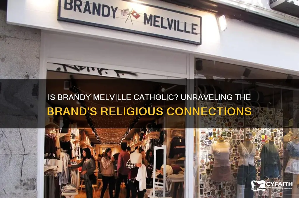 is brandy melville catholic