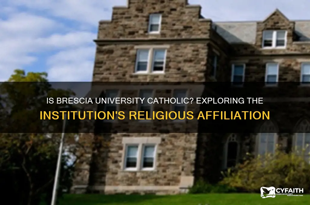 is brescia university catholic