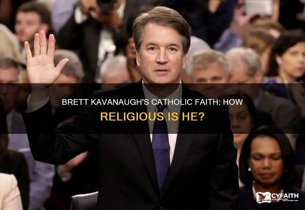 is brett kavanaugh a practicing catholic