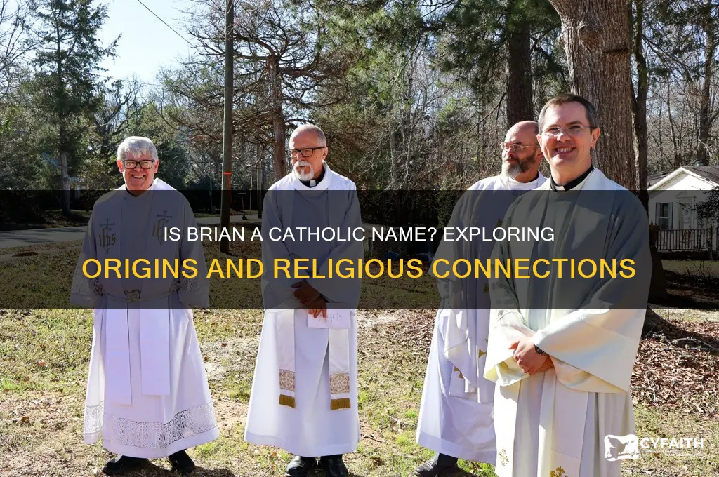 is brian a catholic name