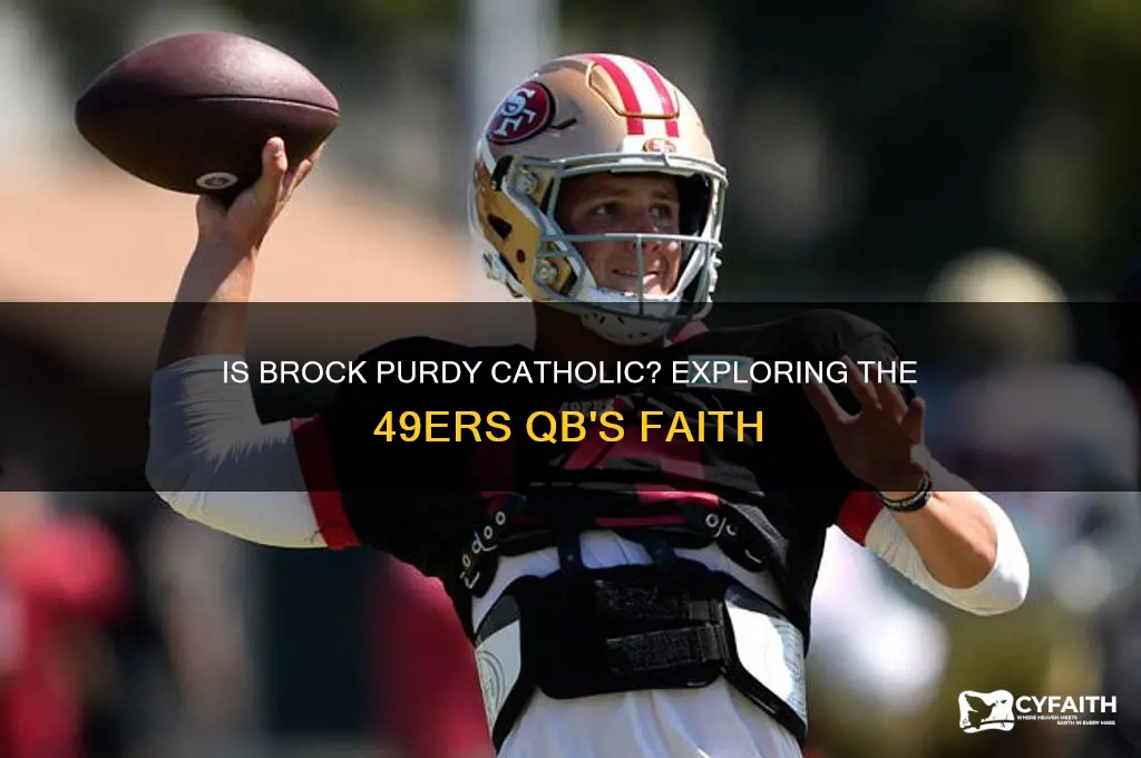 is brock purdy catholic