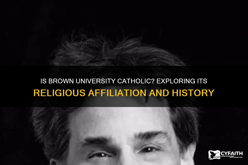 is brown university catholic