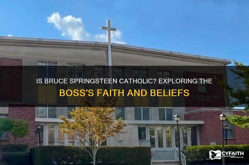 is bruce springsteen catholic
