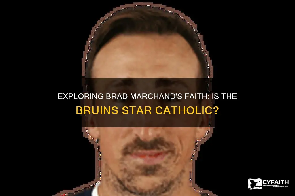 is bruins marchand catholic