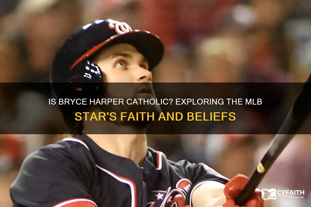 is bryce harper catholic