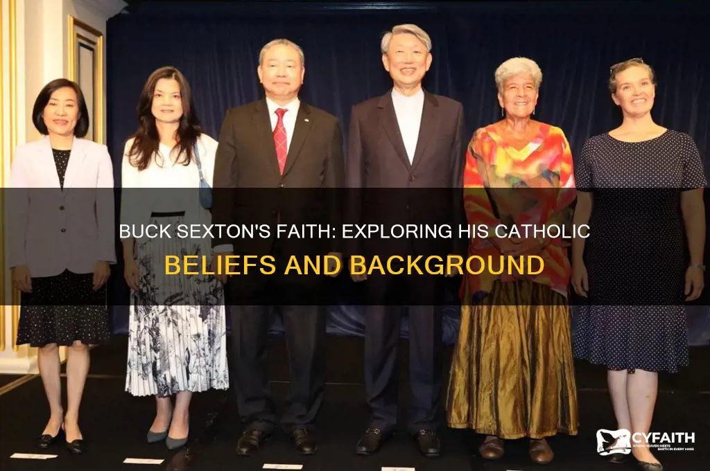 is buck sexton catholic