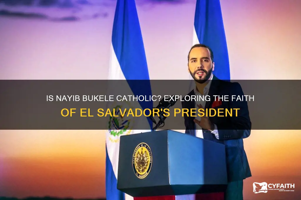 is bukele catholic