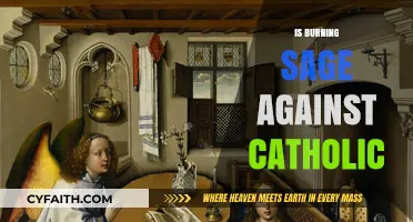 Is Burning Sage Compatible with Catholic Beliefs and Practices?