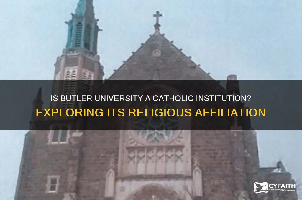 is butler a catholic university