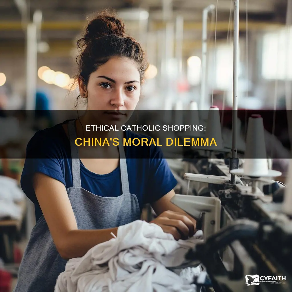 is buying from china ethical catholic