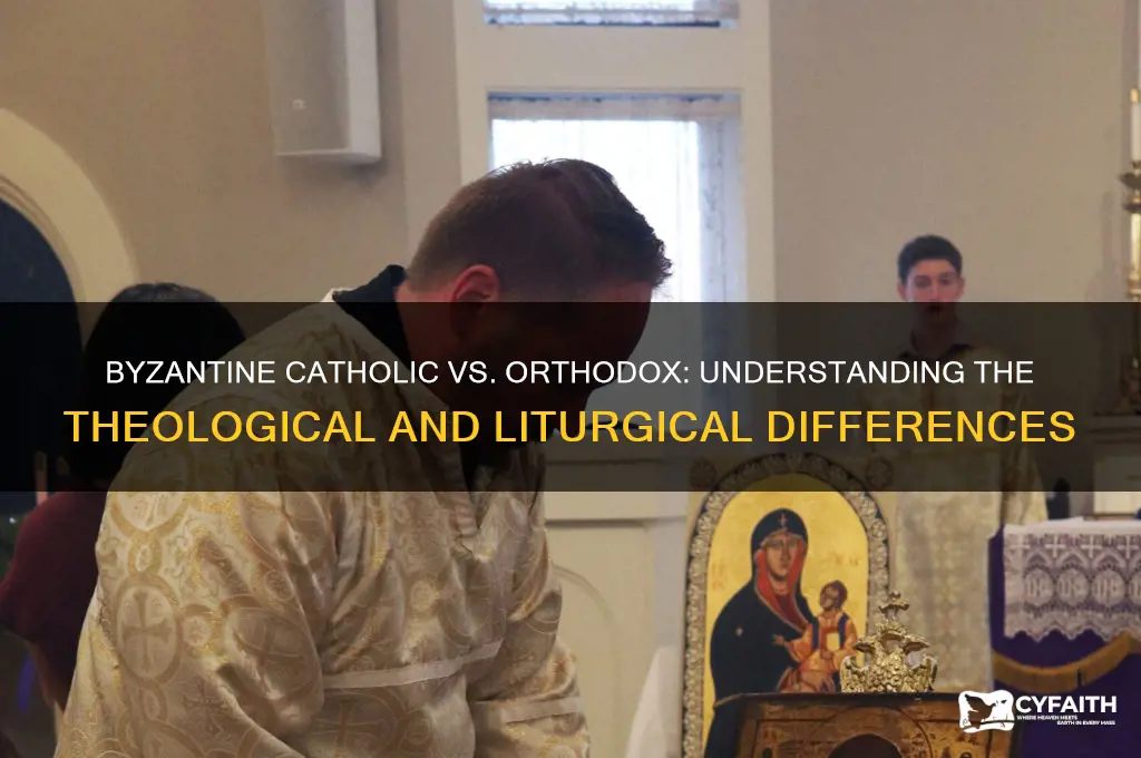 is byzantine catholic orthodox
