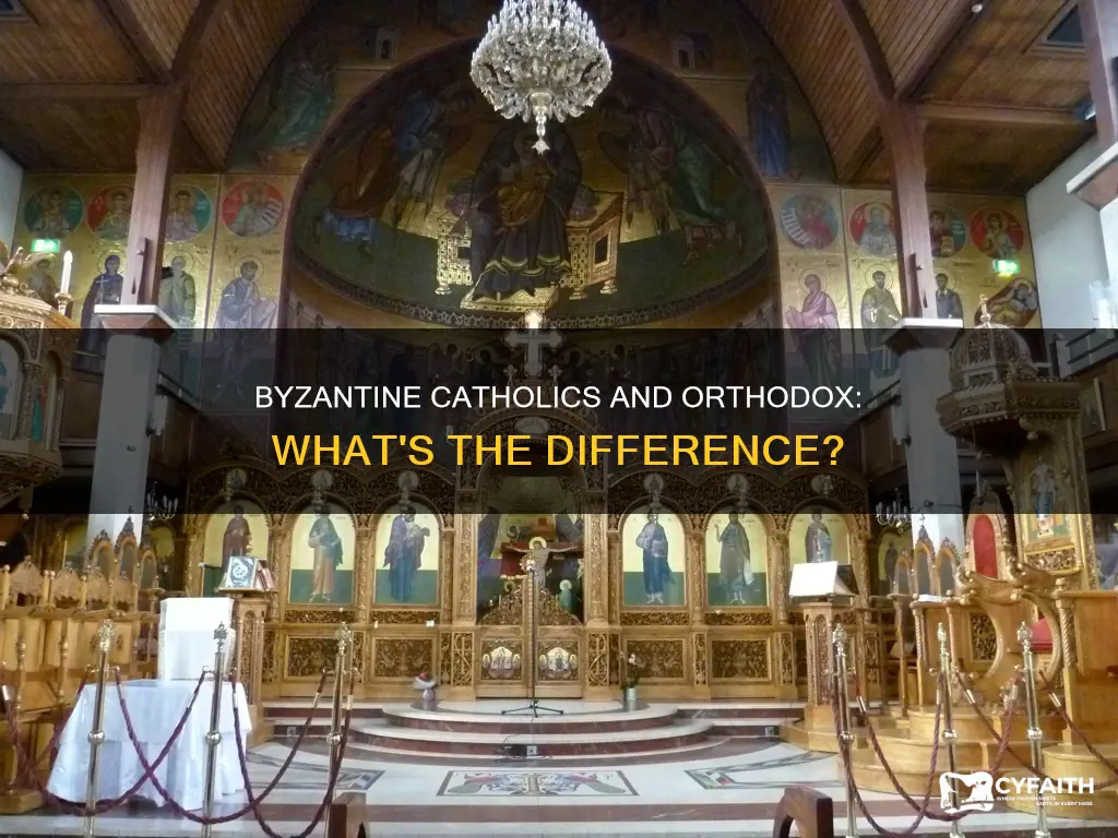 is byzantine catholic the same as orthodox