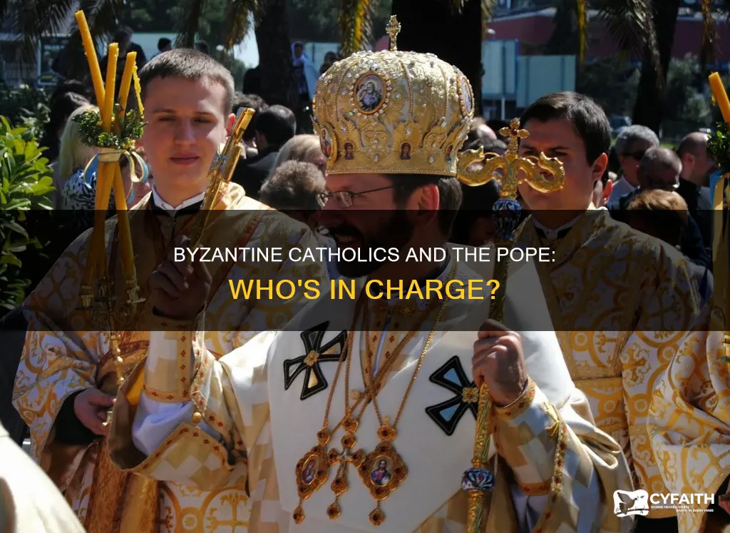 is byzantine catholic under the pope