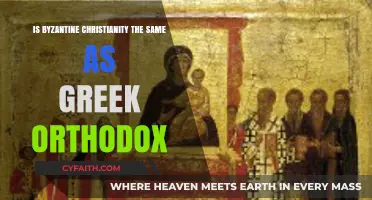 Byzantine Christianity vs. Greek Orthodox: Unraveling the Historical and Theological Differences
