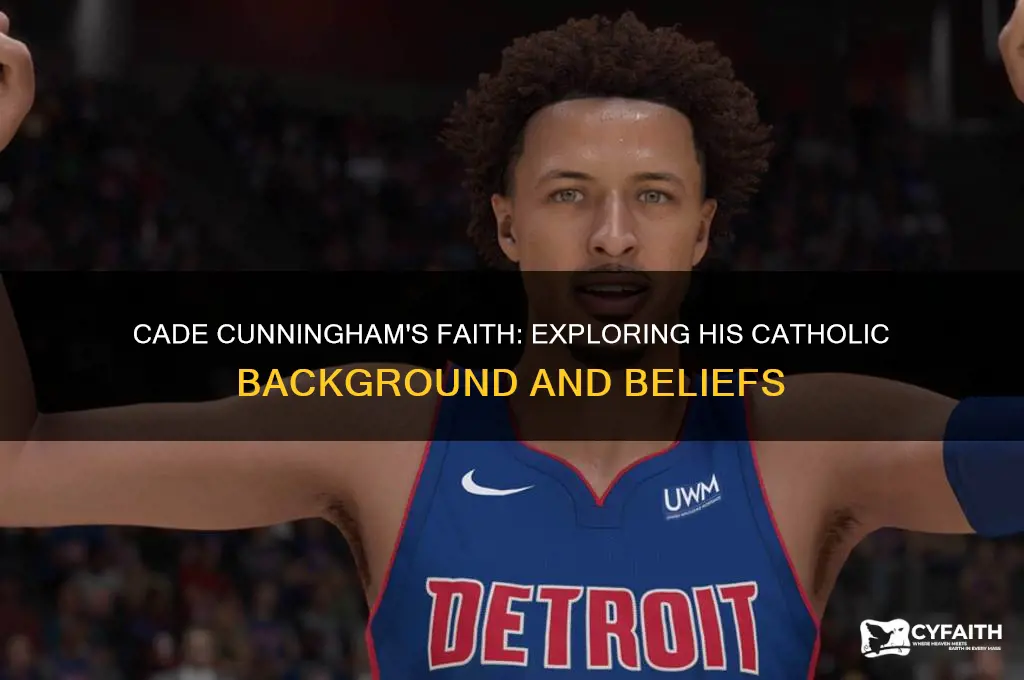 is cade cunningham catholic