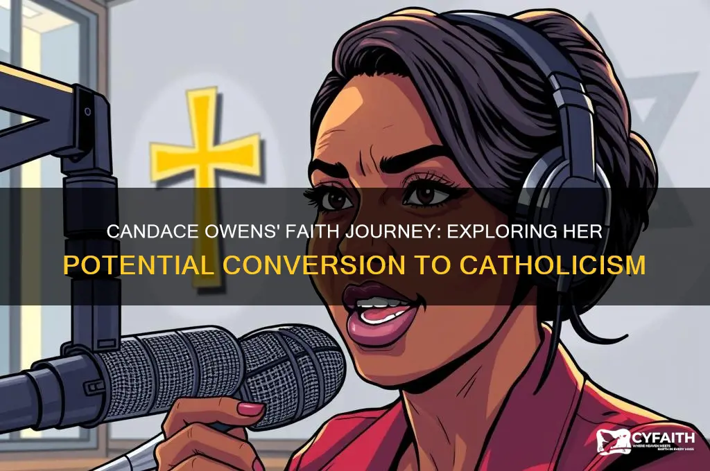 is candace owens becoming catholic