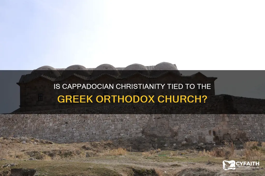 is cappadocian part of the greek orthodox church
