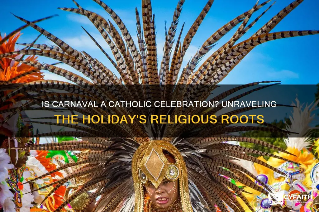 is carnaval a catholic holiday