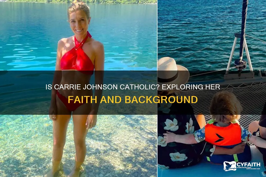 is carrie johnson catholic