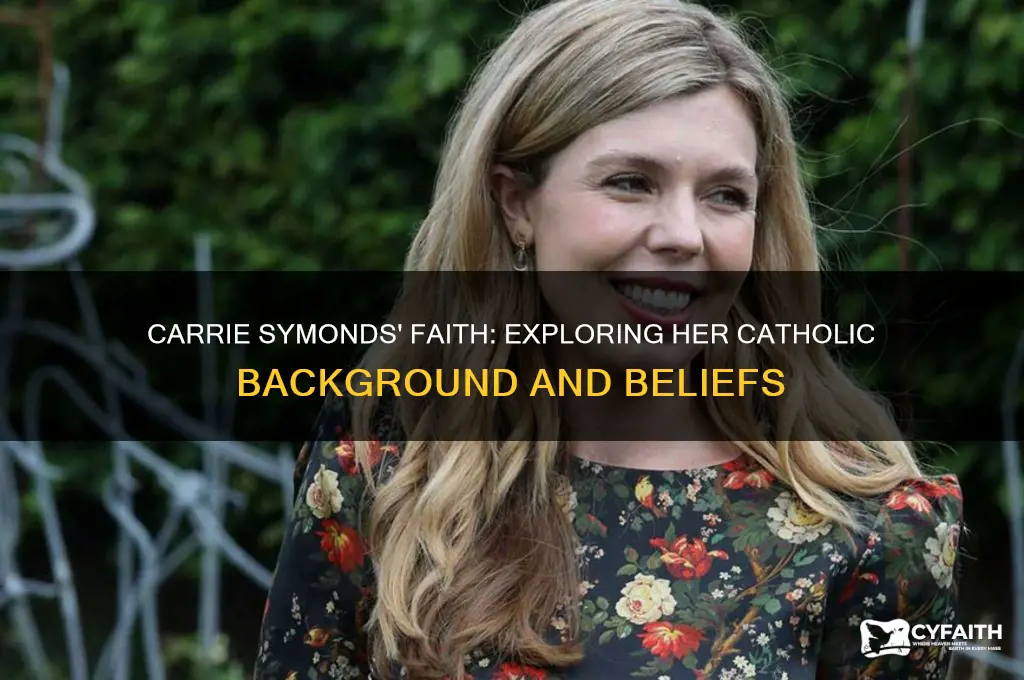 is carrie symonds a catholic