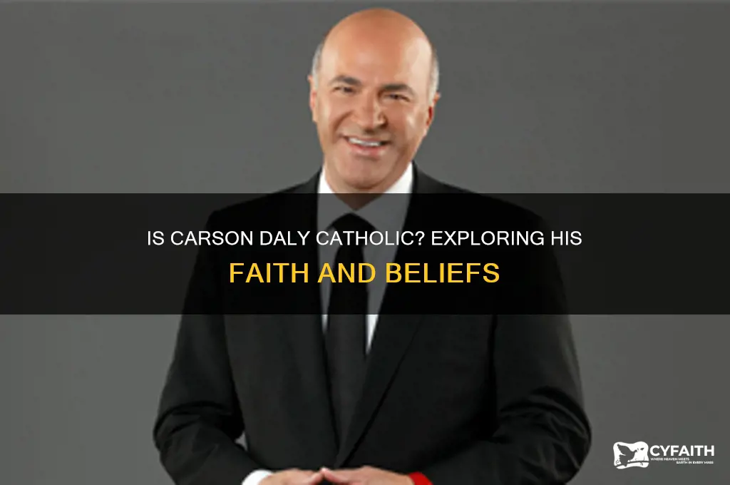 is carson daly catholic