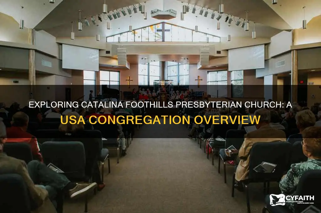 is catalina foothills presbyterian usa church