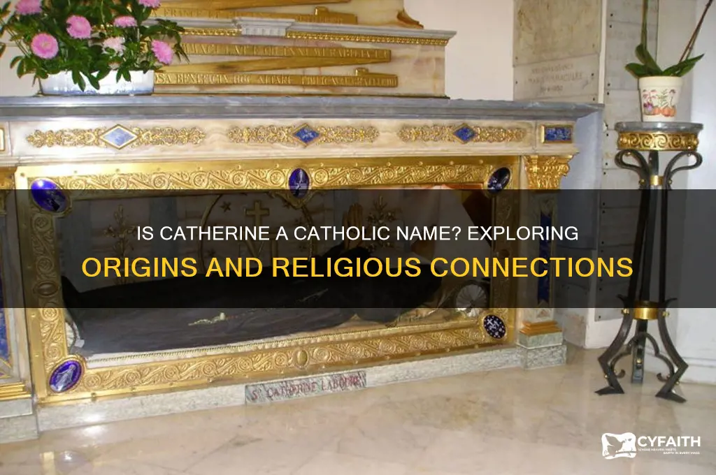 is catherine a catholic name