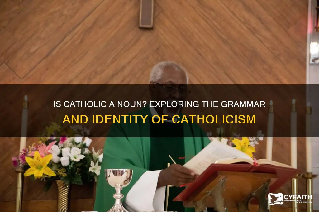is catholic a noun