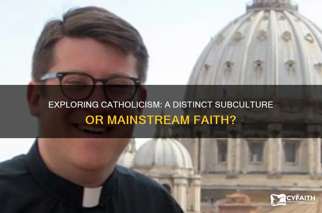 is catholic a subculture