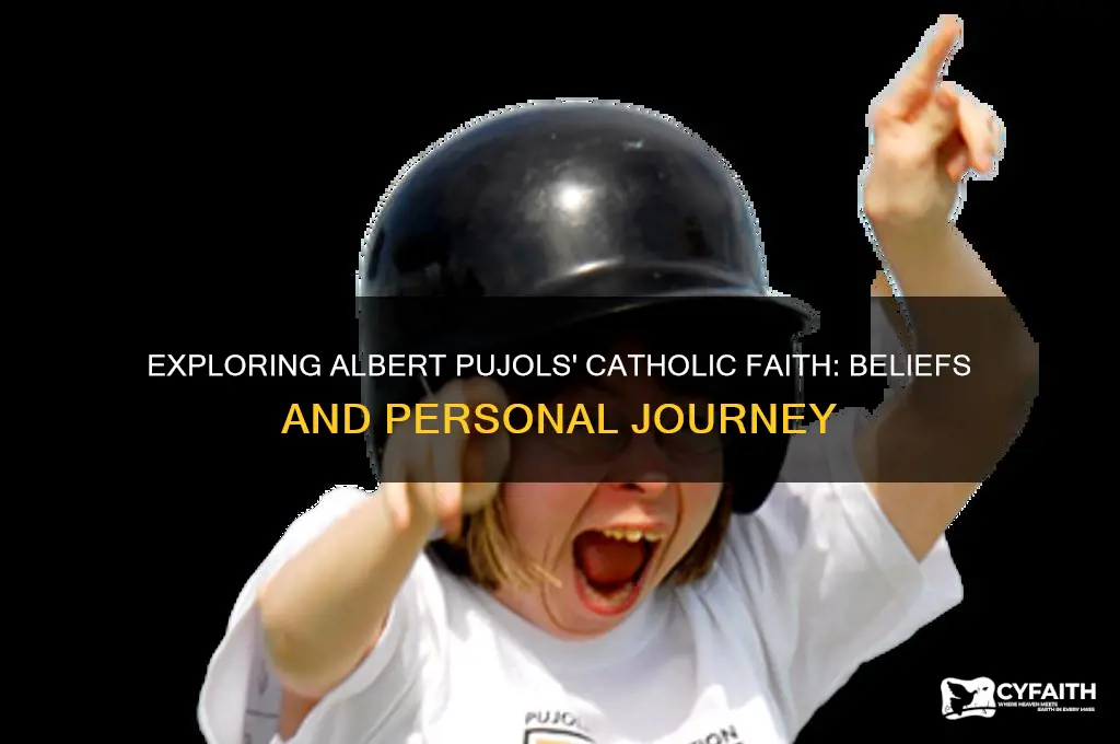 is catholic albert pujols